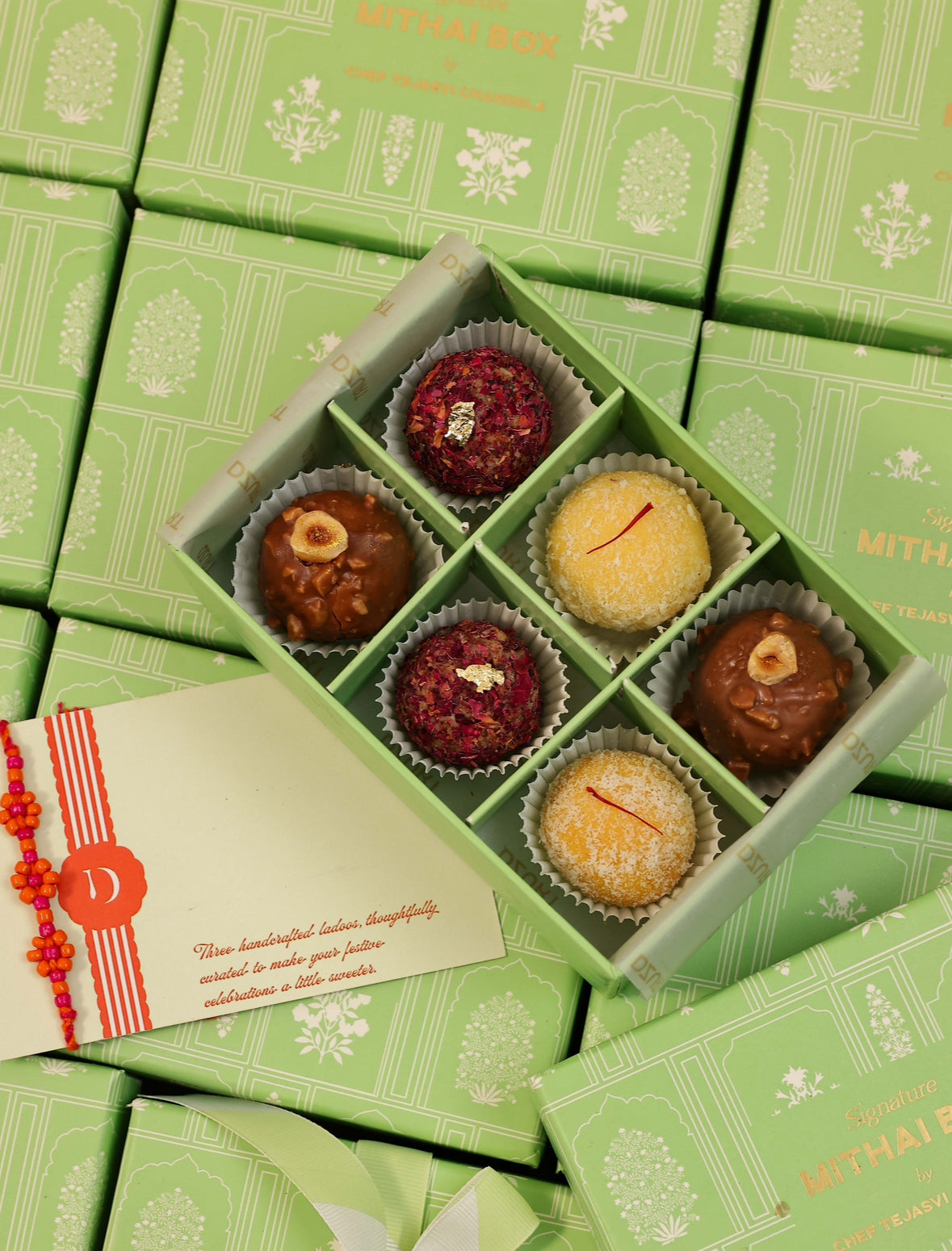 Signature Mithai Box - Box of 6 Dzurt Ladoos