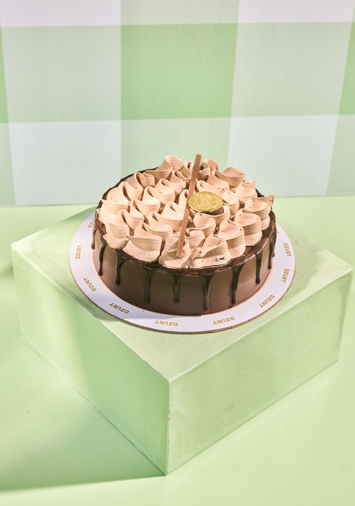 Belgian Chocolate & Caramel Cake