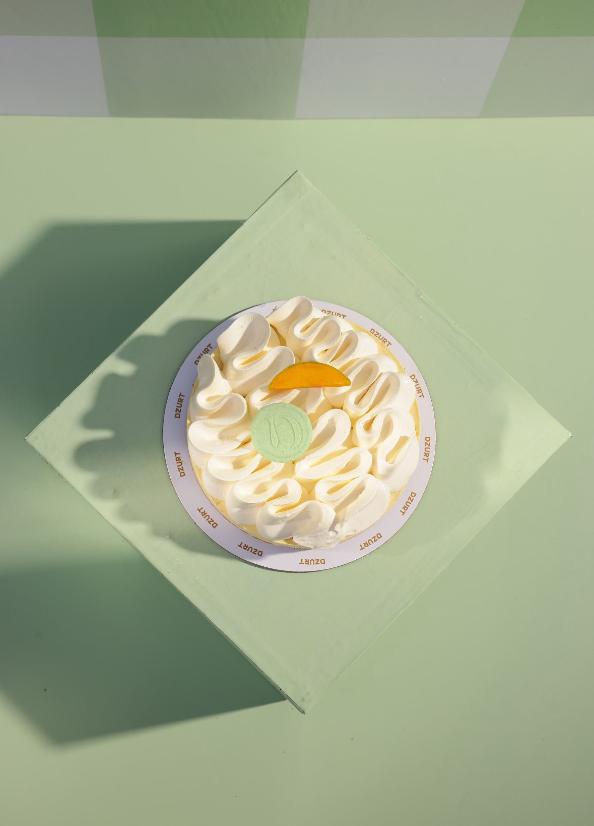 Eggless Mango Cheesecake