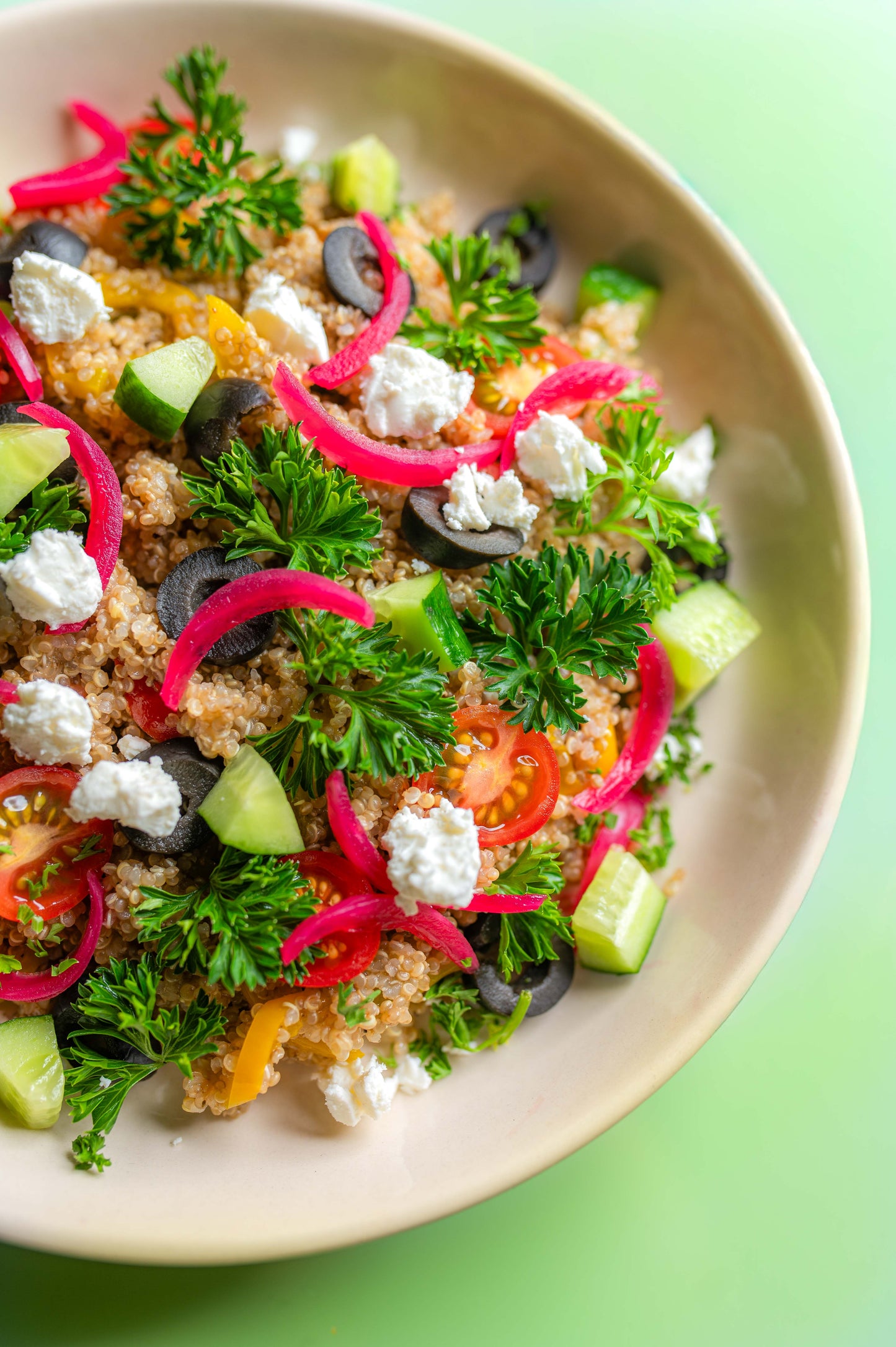 Quinoa Greek Salad