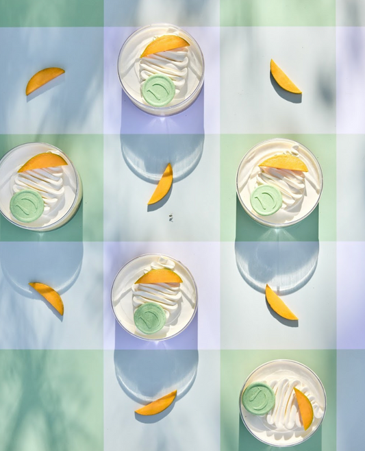 Eggless Mango Cheesecake Jar