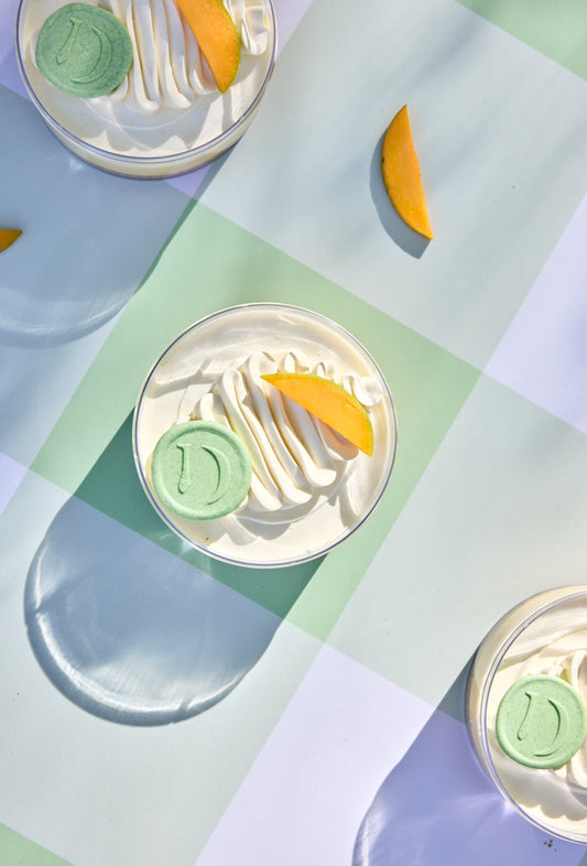 Eggless Mango Cheesecake Jar