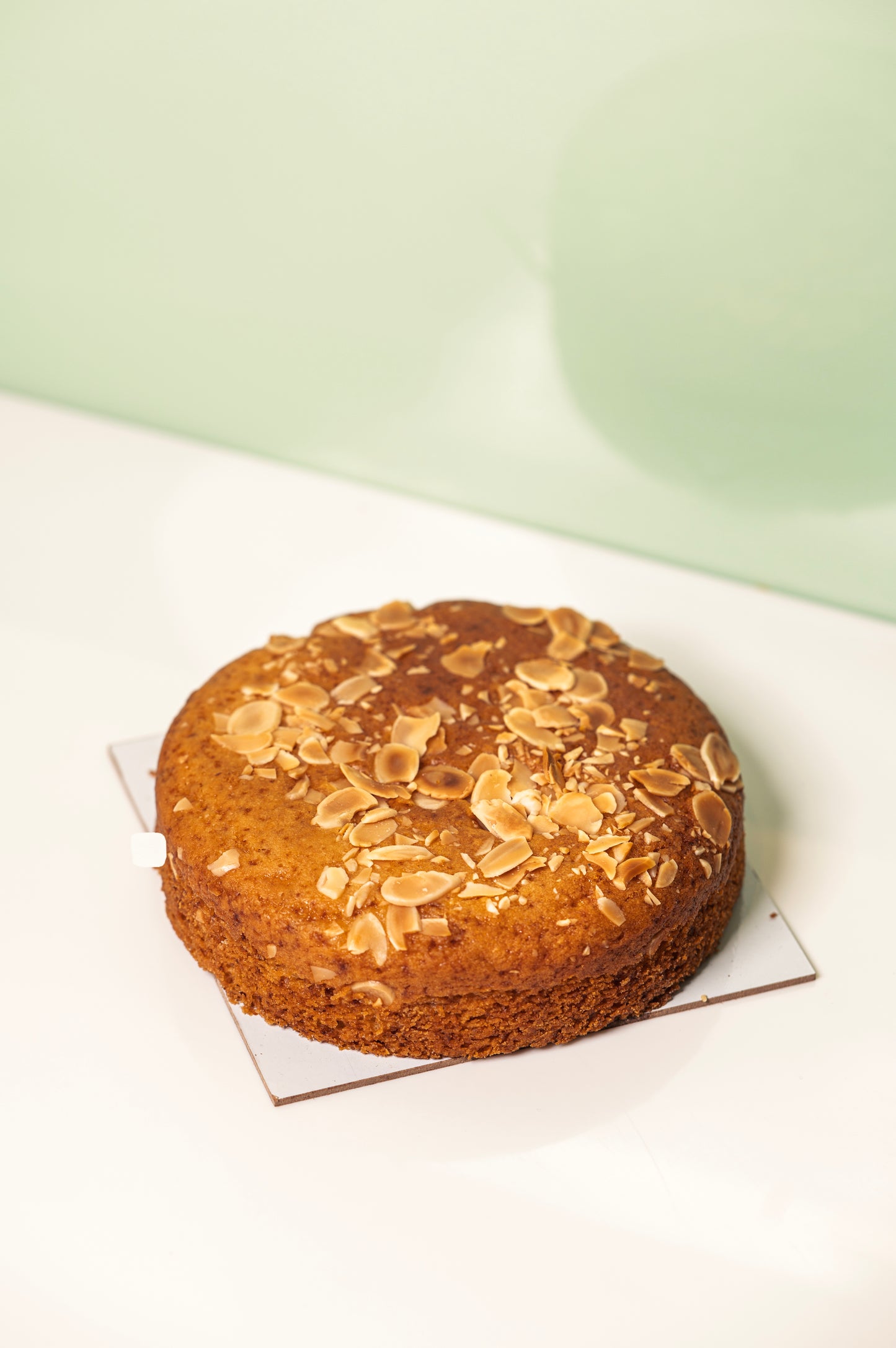 Eggless Almond Tea Cake
