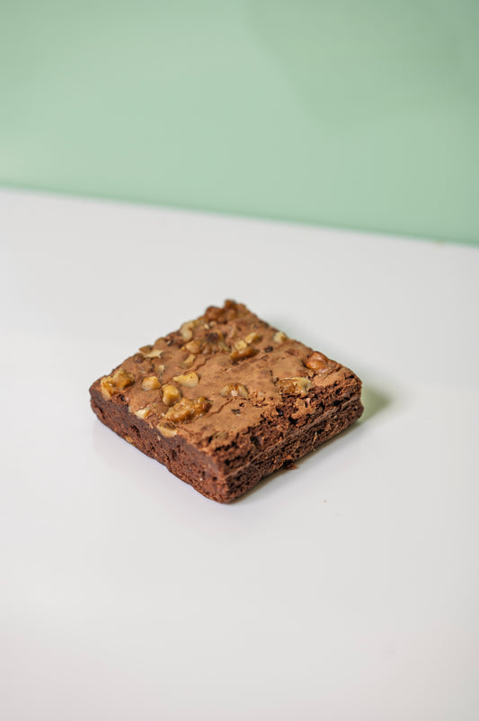 Eggless Walnut Brownie