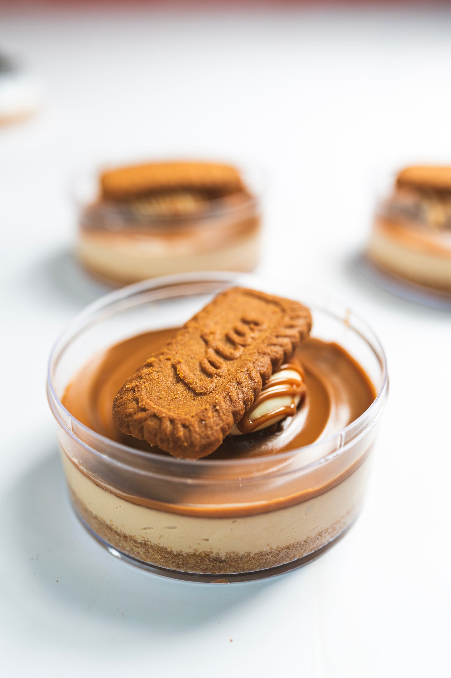 Eggless Biscoff Cheesecake Jar
