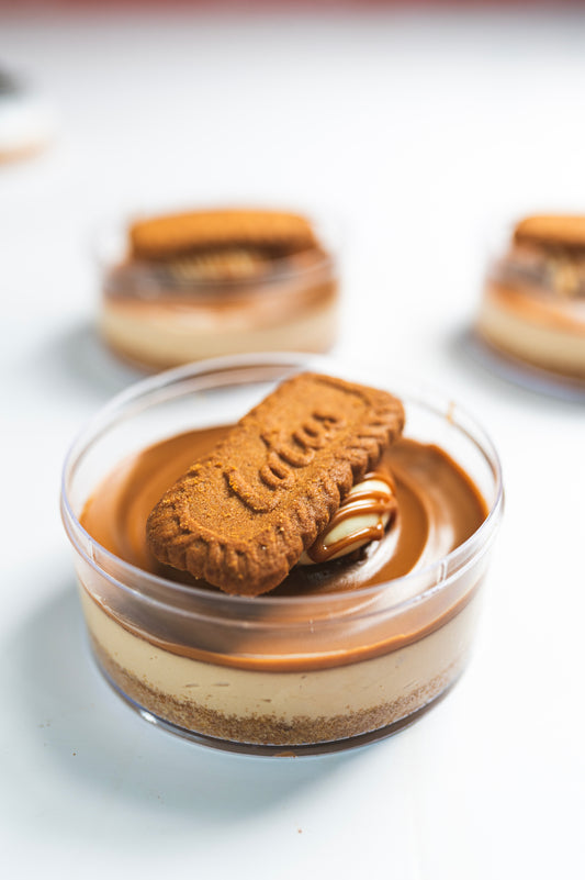 Eggless Biscoff Cheesecake Jar