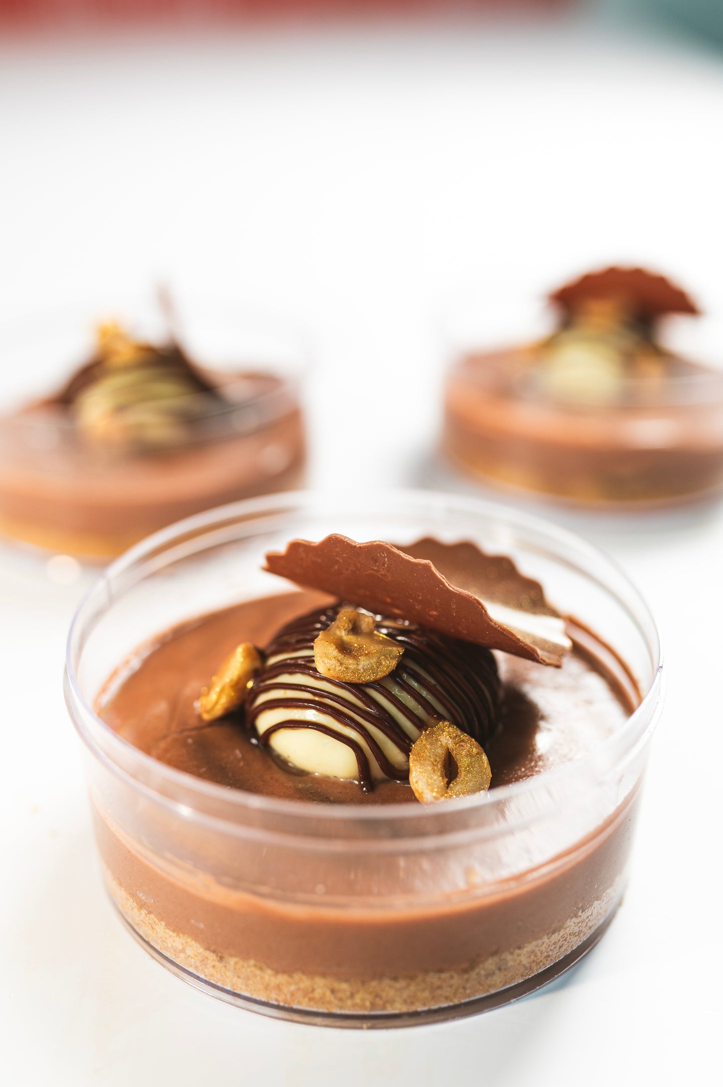 Eggless Nutella Cheesecake Jar