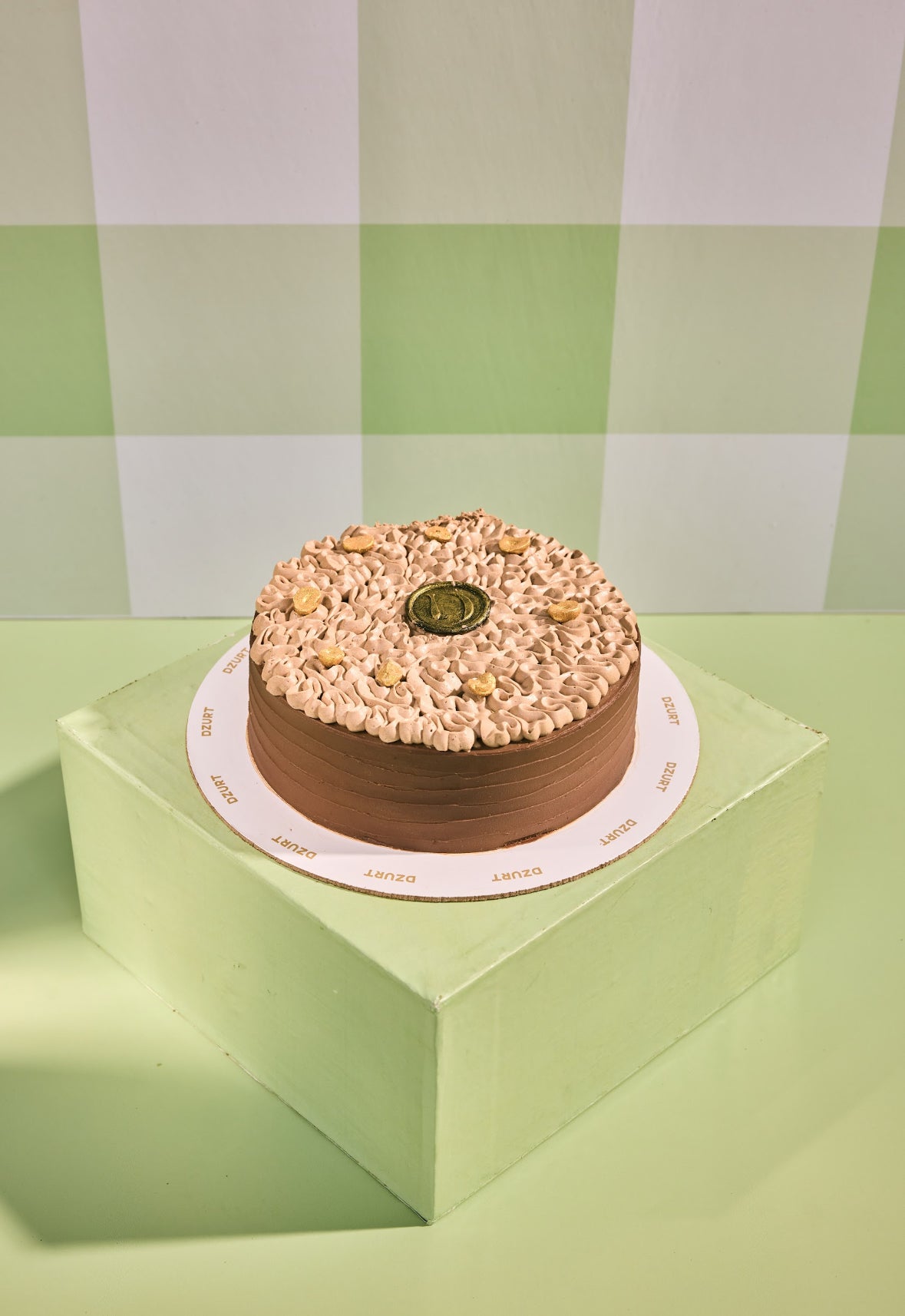 Eggless Chocolate Hazelnut Praline Cake