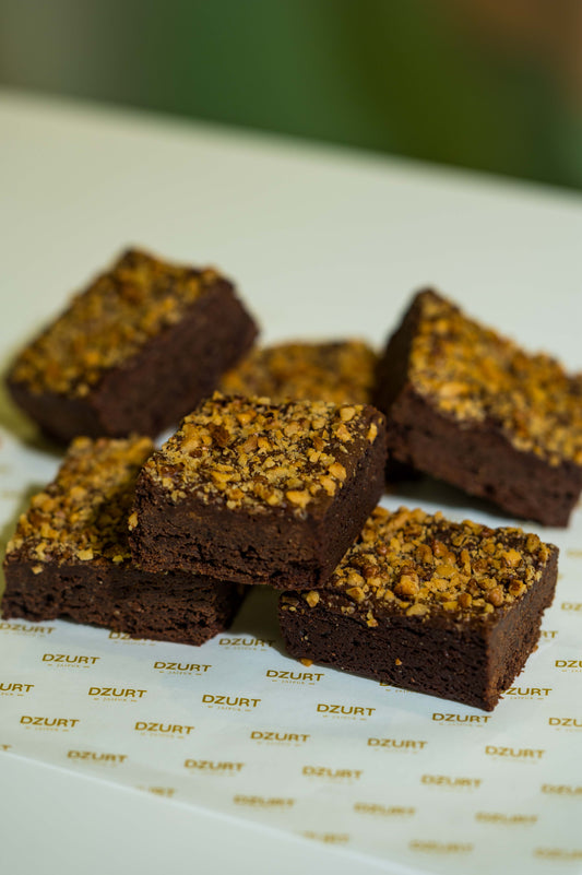 Eggless Walnut Brownie