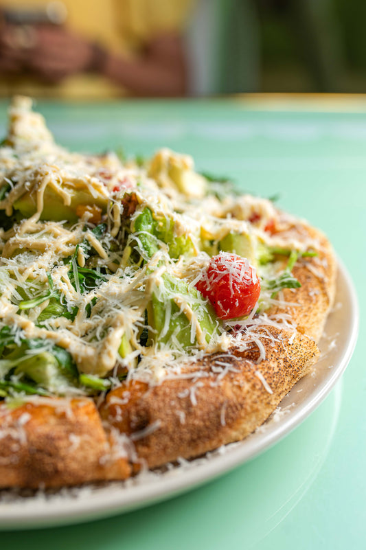 Salad Sourdough Pizza