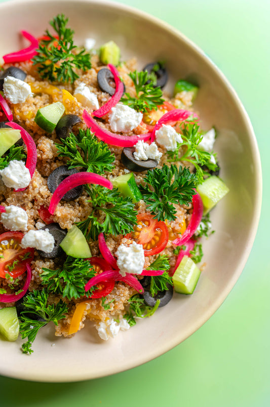 Quinoa Greek Salad