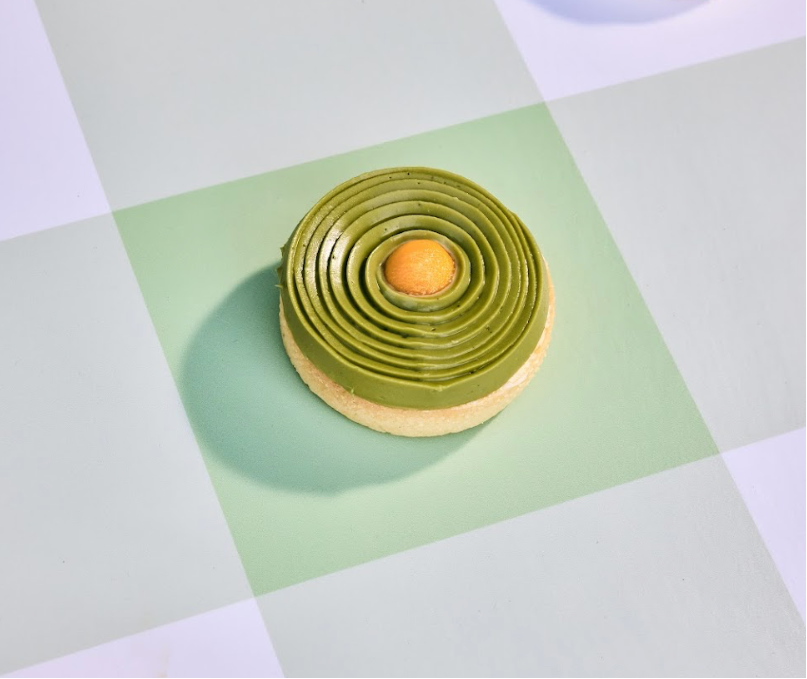 Mango Matcha Tart